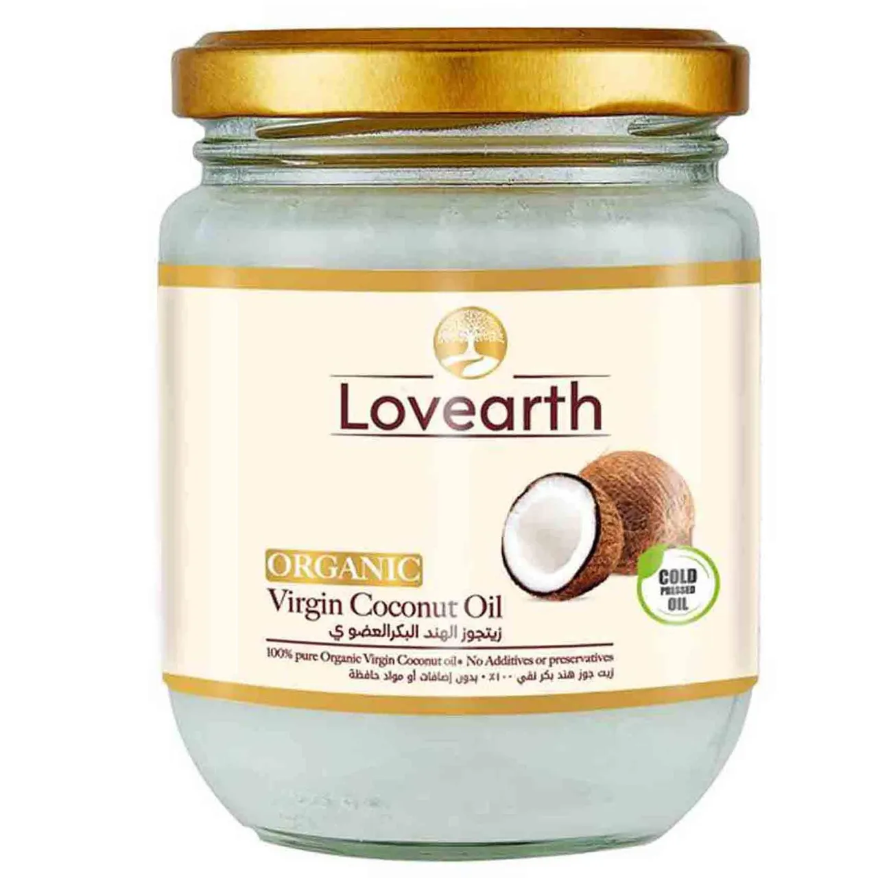 Carrefour زيت جوز الهند البكر العضوي Lovearth