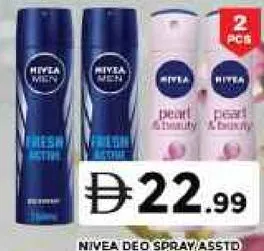 Nivea Deo spray Assorted