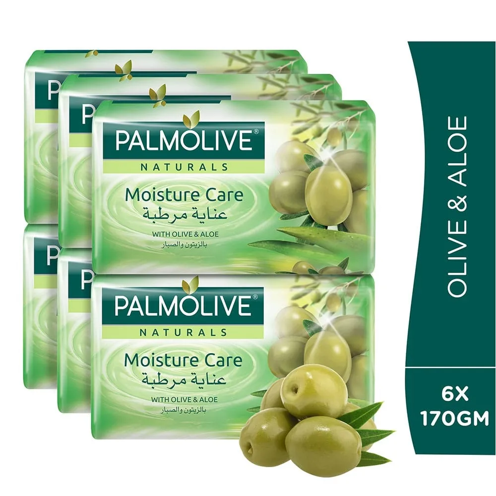Palmolive ناتشورالز أخضر X5Pcs + 1Pc مجانا