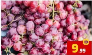 عنب أحمر بالعلبة