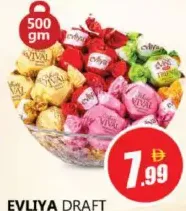 Evliya شوكولاتة درافت