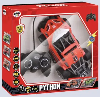 Power Joy RC Python 1:16 3 assorted BPC