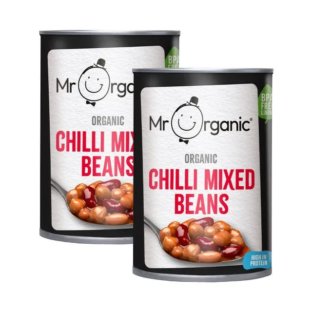Mr Organic Chilli Mixed Beans