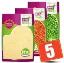 Bigmart+ Masoordal / Semolina / Green Peas