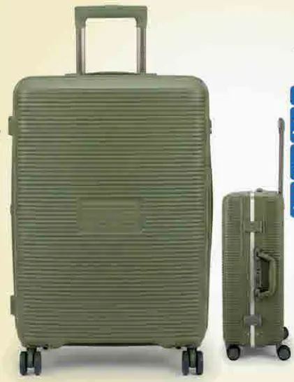 Aerobridge PP 4Wheel Hard Trolley Assorted