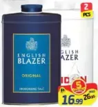 English Blazer Talc Assorted