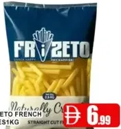 Frizeto French Fries Straight Cut