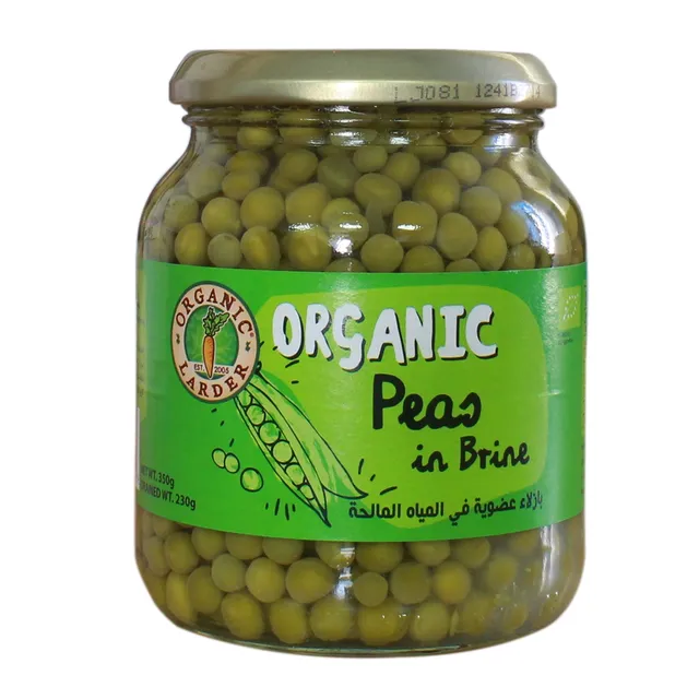 Organic Larder Garden Peas