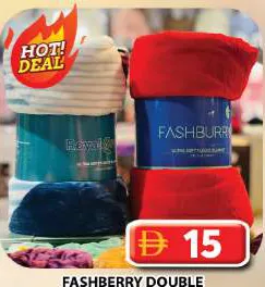 Fashberry Double Fleece Blanket