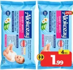 Alokozay B-Wipes Aloe-Vera & Camom
