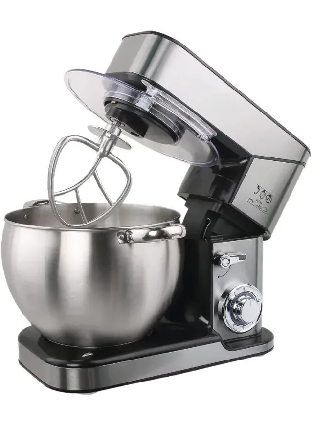 khomat Stand Mixer with Dough Maker Function – Electric Kitchen Mixer, 800W Powerful Motor, 6-Speed Settings Stainless Steel Bowl, Tilt-Head Design