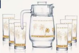Luminarc Palm Drink Set