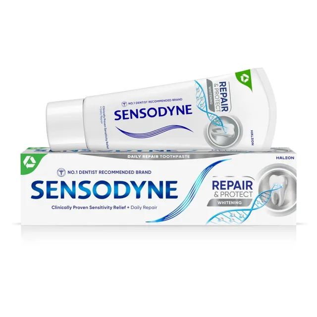 Sensodyne toothpaste Repair & Protect Developer Whitening