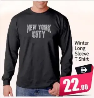 Winter Long Sleeve T Shirt