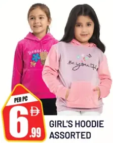 Girl's Hoodie ASSORTED