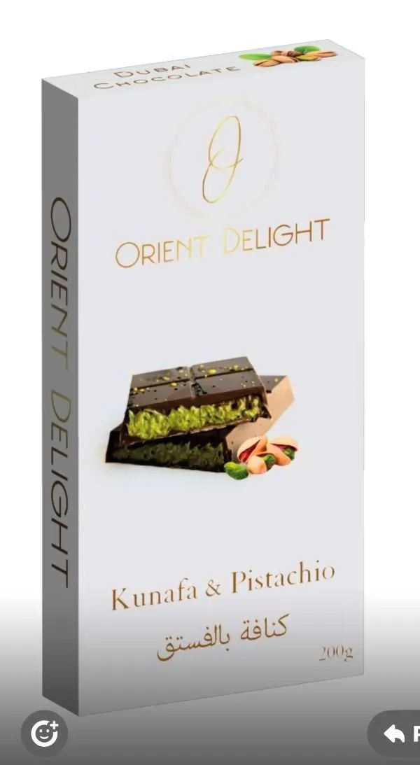 Orient Delight Dubai Chocolate Premium Kunafa N Pistachio