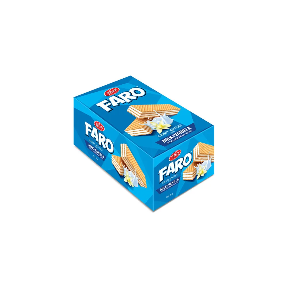 Tiffany Faro ويفر بالحليب والفانيليا 12