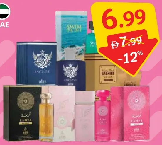 Prime Collection & Cosmo Designs Perfumes Assorted