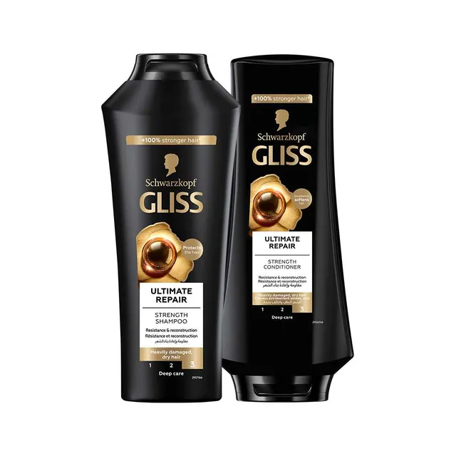 Gliss Ultimate Repair Shampoo + Conditioner