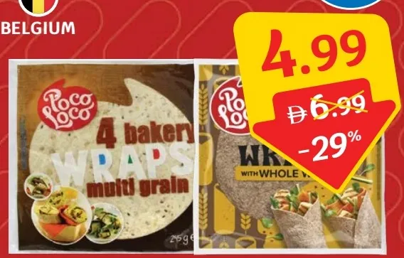 Poco Loco Tortillas Whole Wheat