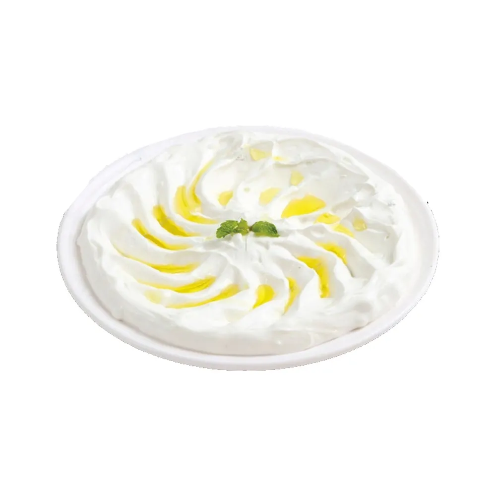 لبنة سادة طازجة محلية