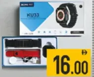 Kedfit AMOLED Smart Watch KU33