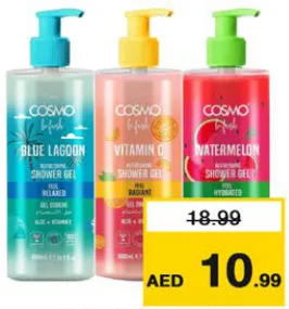 Cosmo Befresh Shower Gel Assorted