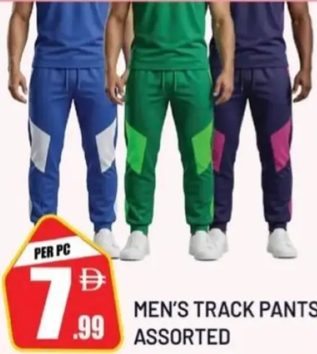 Men's track pants assorted