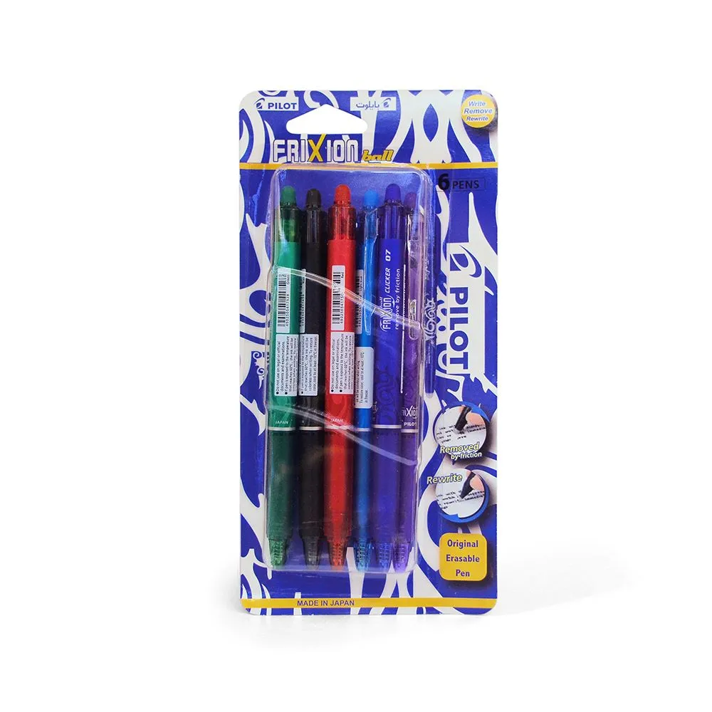 Pilot Frixon قلم ملون مشكل 0.7 - 6's