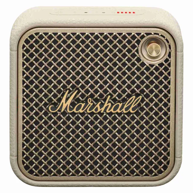 Marshall Willen II Portable Bluetooth Speaker, Dust and Waterproof, Cream
