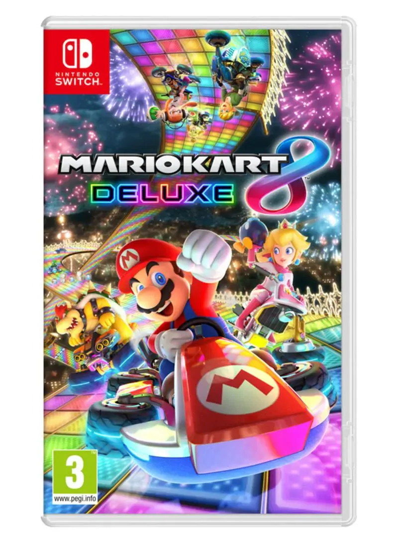 Mario Kart 8 Deluxe Edition (النسخة الدولية) - سباقات - Nintendo Switch