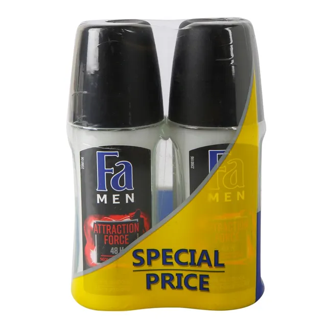 Fa Roll On Men Force 50Mlx2Pcs