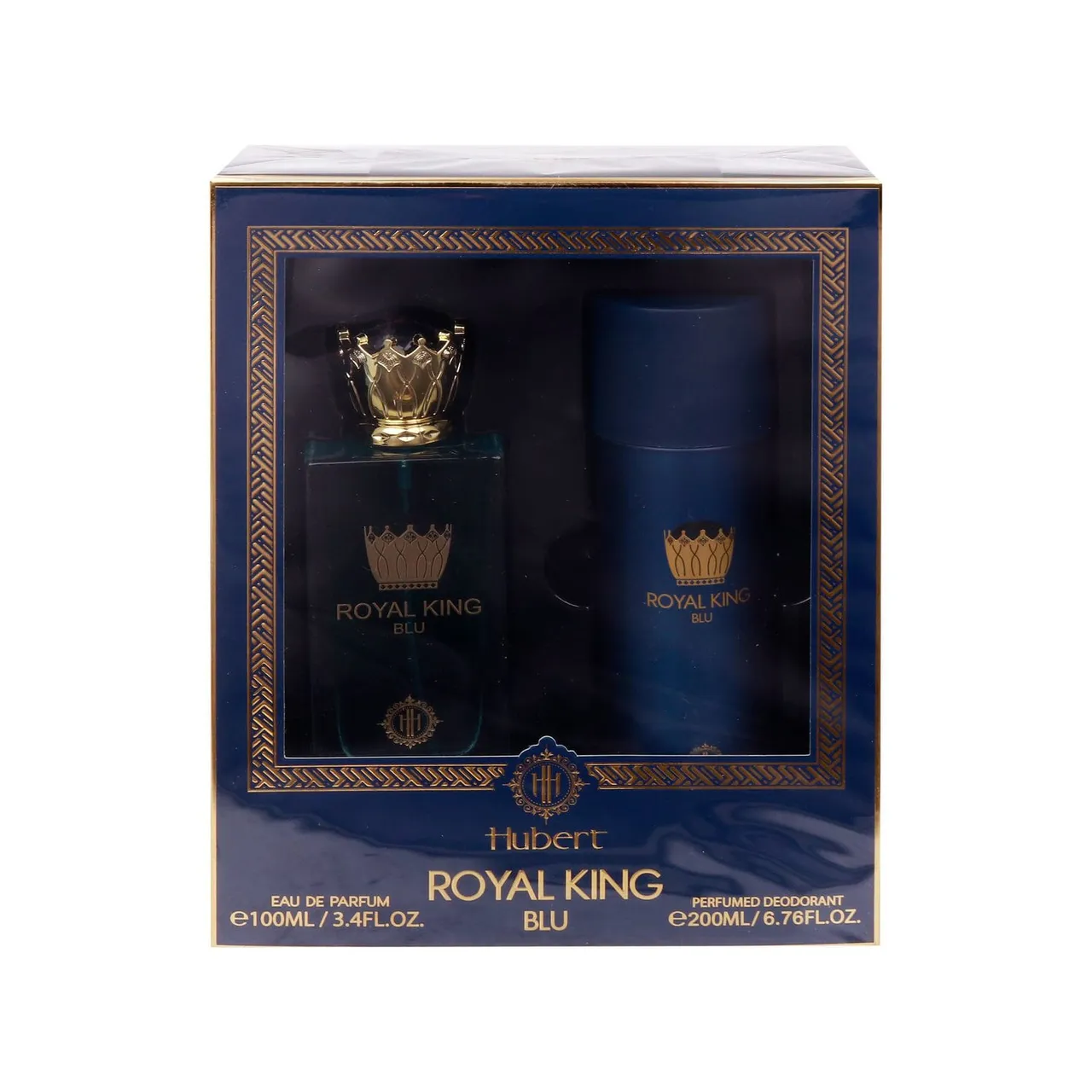 LuLu PL عطر Hubert EDP رويال كينغ بلو + مزيل عرق معطر