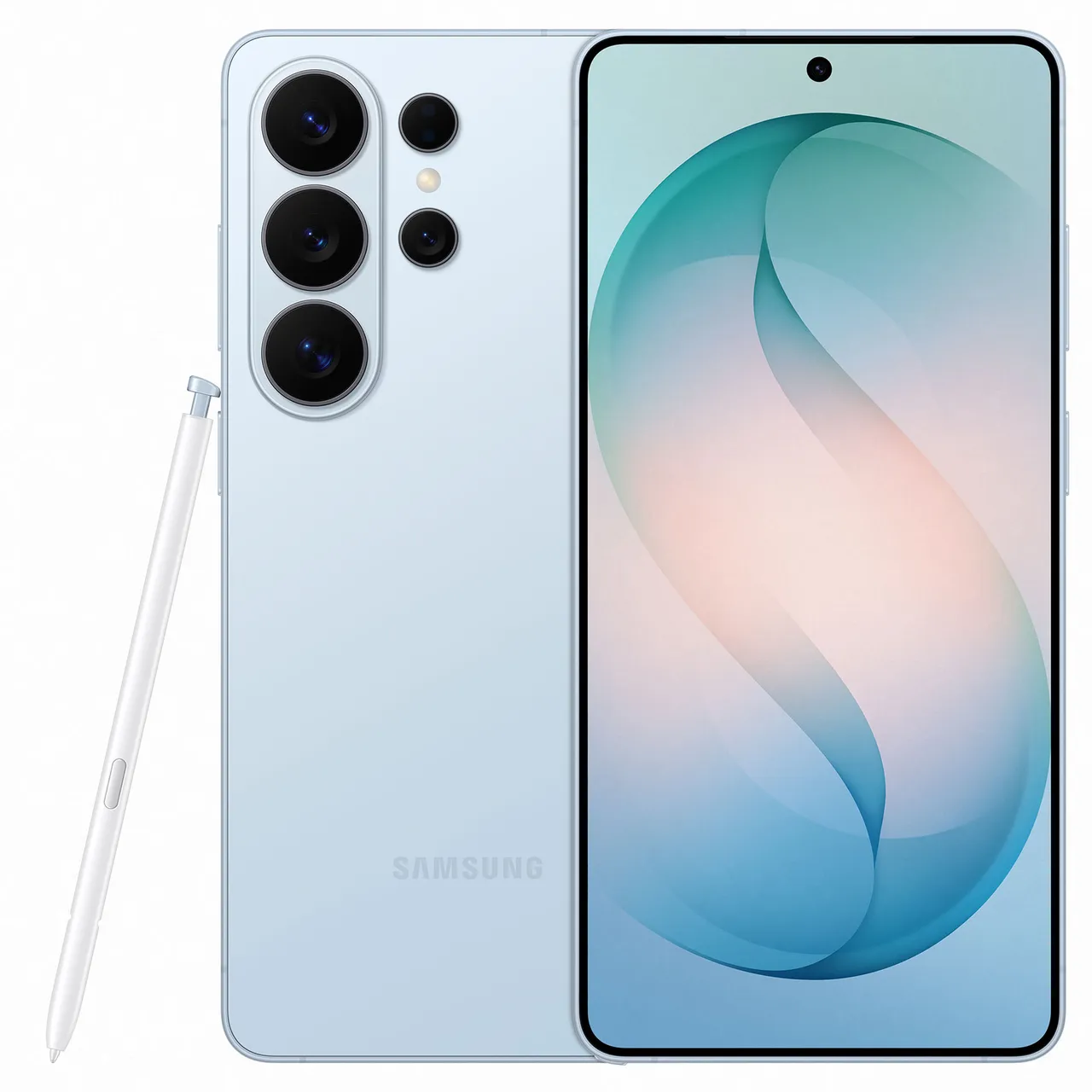 Samsung هاتف ذكي Galaxy S26 Ultra، تخزين 1TB، ذاكرة 16GB RAM، يدعم 5G، لون Sky BLue