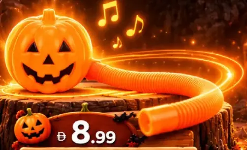 Halloween Decorate Light And Music with light