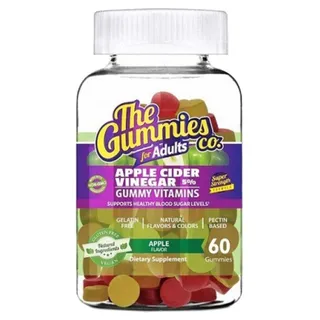 The Gummies Co. The Gummies Co Adults Apple Cider Vinegar 60 Gummies