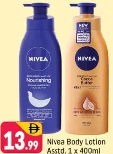 Nivea Body Lotion Assorted