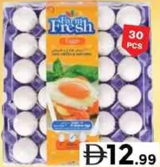 Farm Fresh بيض أبيض متوسط