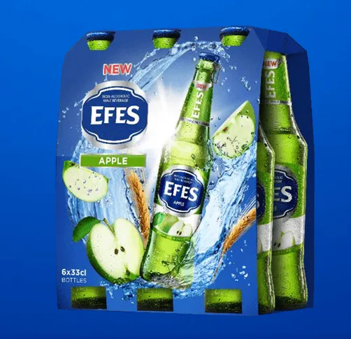 مشروب شعير غير كحولي بالتفاح من Efes
