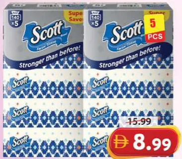 Scott Facial Tissue 2Ply