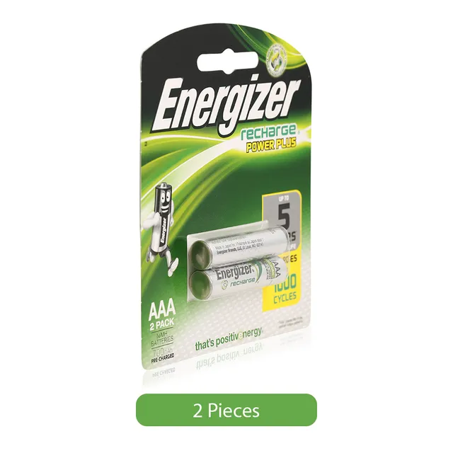 Energizer Recharge Power Plus AAA NiMH 700 mAh Batteries - 2 Pieces