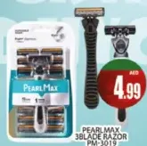PearlMax 3 Blade Razor PM-3019
