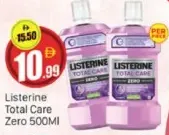Listerine غسول الفم Total Care Zero