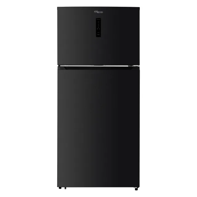 Super General Double Door Top Mount Refrigerator, Dark Inox, SGR815E