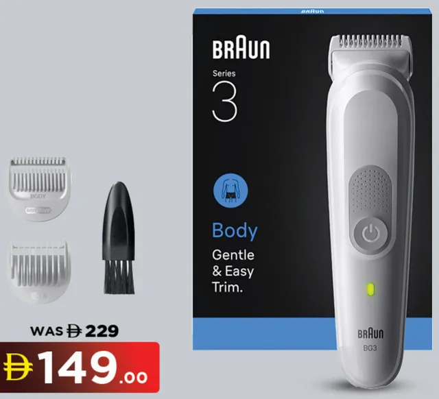 Braun Body Groomer Series 3 BG3530