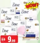Dove Soap White/ pink