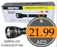 Geepas Led Flashlight 5W