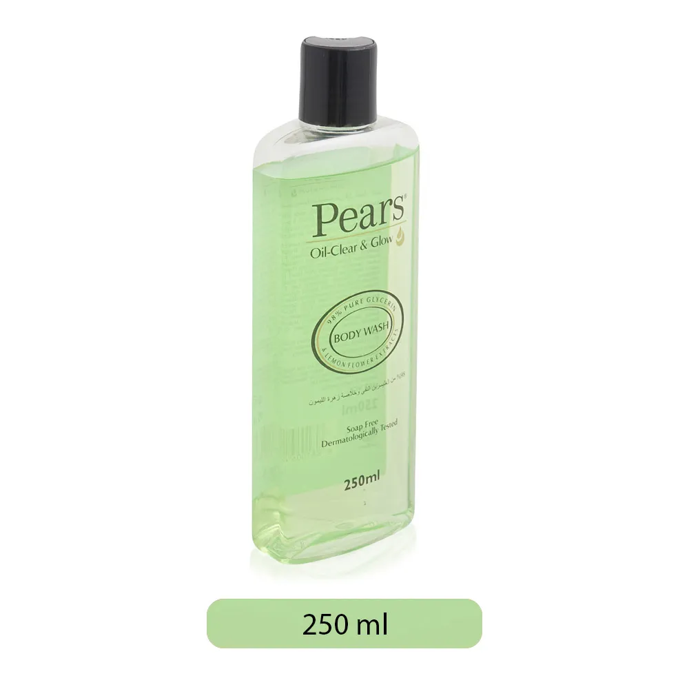 Pears غسول الجسم لإزالة الزيوت وإشراقة البشرة