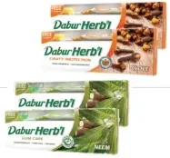 Dabur Herbal Toothpaste +Toothbrush