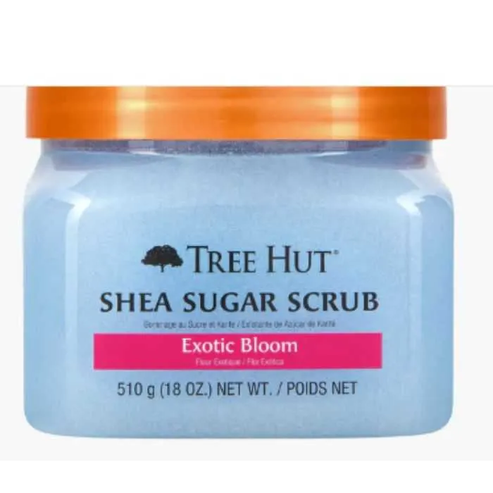 Tree Hut مقشر سكر بالشيا Extic Bloom